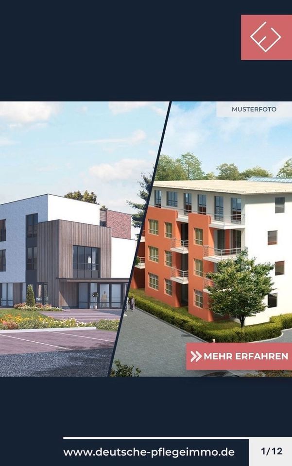 ✅ Kapitalanlage Pflegeimmobilie: Langfristig Verpachtet, ohne Vermietungsaufwand! KfW gefördert! Pflegeapartment, Wohnung im Pflegeheim, Betreutes Wohnen, Pflegewohnung, Pflegezimmer, Seniorenwohnung