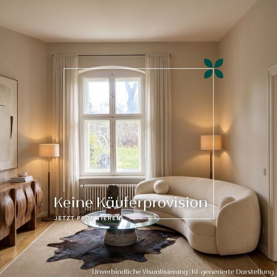 Altbauwohnung mit Terrasse und Sondernutzungsrecht als Garten *Provisionsfrei für Erwerber