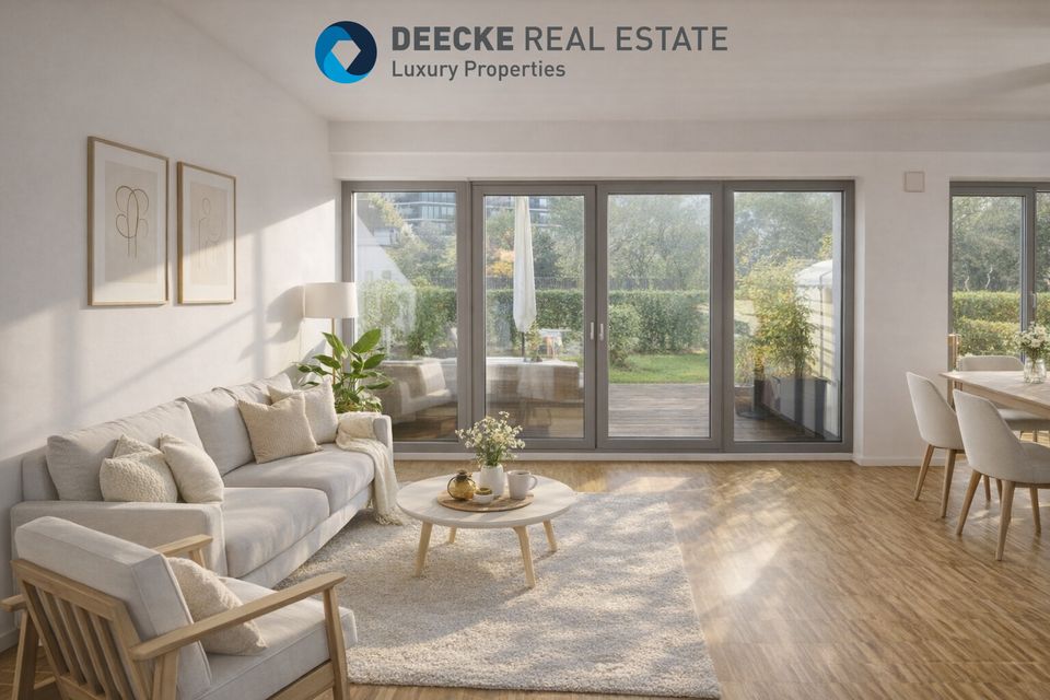 Tolle Wohnung mit Terrasse und Garten direkt am Park - Provisionsfrei für den Käufer