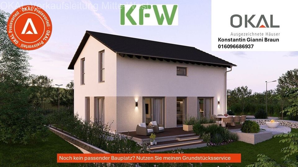 WINTERAKTION DESIGN 10.2: EINZUGSFERTIGES EFH auf Ihrem Grundstück / KFW-FÖRDERFÄHIG